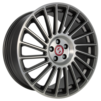 Eta Beta Venti-R Matt Anthracite Polished 8,50x19 5x108,00 ET45,00
