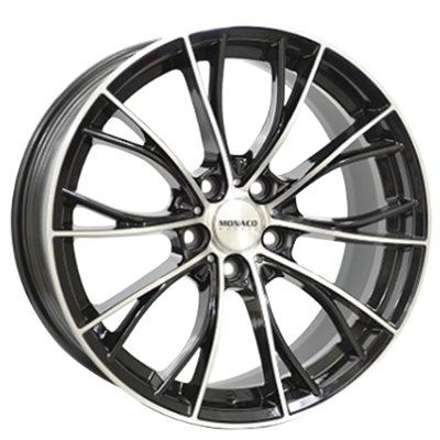 MONACO WHEELS MC16 Black Polished 8,50x19 5x112,00 ET30,00
