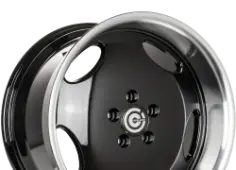 Carbonado Vintage Black Glossy Lip Polished