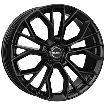 MAK Stilo-D Gloss Black 9,50x19 5x108,00 ET27,00