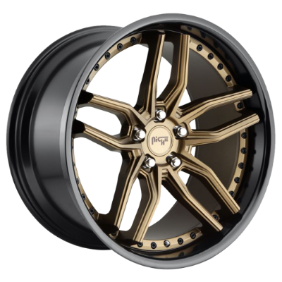 Niche METHOS Matt Bronze Lip Black 9,00x20 5x112,00 ET38,00