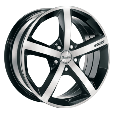 ARCASTING K11 Black Polished 7,00x16 4x108,00 ET40,00