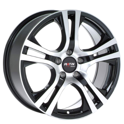 PLATIN Wheels P 53 Black Polished 6,00x15 4x100,00 ET45,00