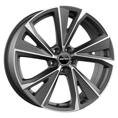 GMP Italia EVENTO Matt Anthracite Diamond 7,50x18 5x112,00 ET45,00