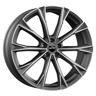 GMP Italia TOTALE Matt Anthracite Diamond 8,00x19 5x114,30 ET45,00