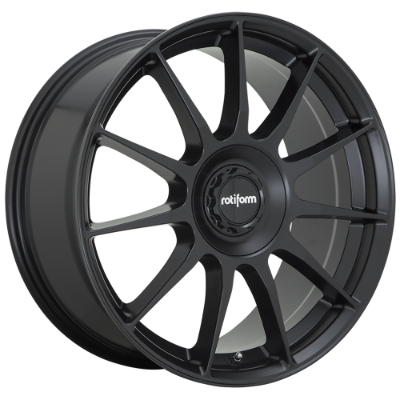 Rotiform DTM Matt Black 8,00x17 5x112,00 / 5x120,00 ET40,00