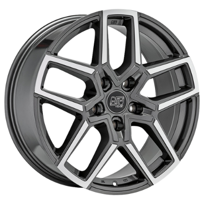 MSW 52 Grey Polished 8,50x20 5x108,00 ET40,00