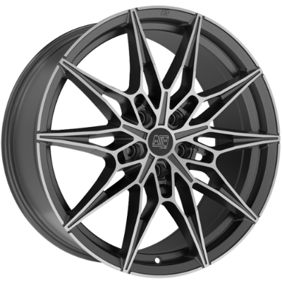 MSW 75 Matt Grey Polished 8,00x19 5x112,00 ET27,00