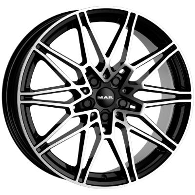 MAK Koenig Black Mirror 8,00x18 5x112,00 ET50,00