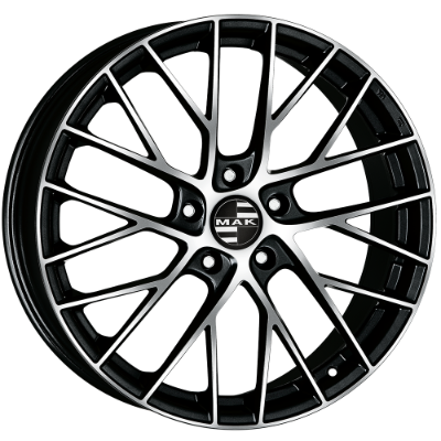 MAK Monaco-D Black Mirror 10,00x19 5x130,00 ET45,00