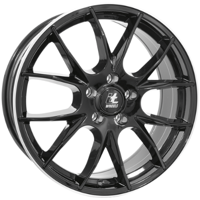 itWHEELS Kira Black Lip Polished 6,50x16 4x98,00 ET35,00
