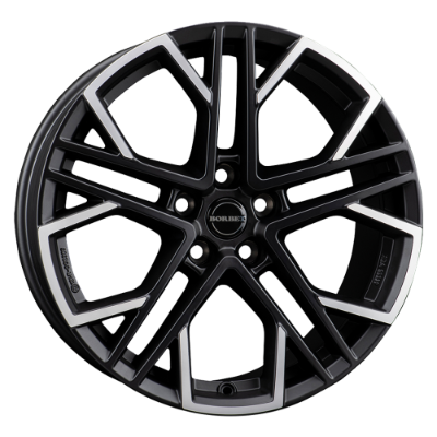 Borbet XV black polished 8,50x19 5x108,00 ET45,00