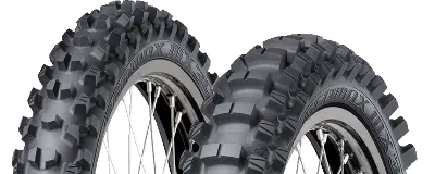 Zbliżenie bieżnika Dunlop Geomax MX34 70/100-19 42 M Przód TT
