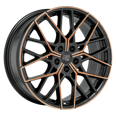 MSW 74 Matt Black Copper Polished 8,00x18 5x112,00 ET35,00