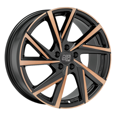 MSW 80-5 Matt Black Copper Polished 8,00x18 5x112,00 ET40,00