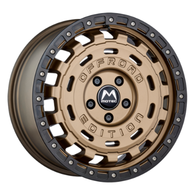 MOTEC Wheels MOF1-R-CROSS Matt Bronze Lip Matt Black 8,00x17 5x120,00 ET38,00