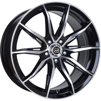 ARTECH Skandal Black Polished 6,50x15 5x100,00 ET35,00