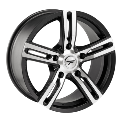 Threeface Vanadium Black Polished 7,50x17 5x114,30 ET42,00