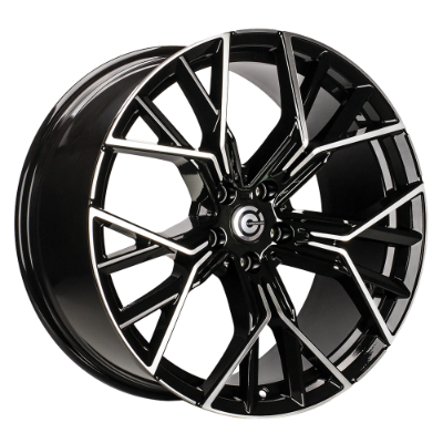 Carbonado Fast Black Polished 8,00x19 5x112,00 ET25,00