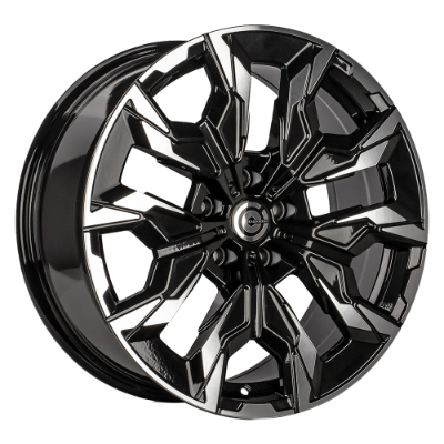 Carbonado Grand Black Polished 8,00x18 5x120,00 ET30,00