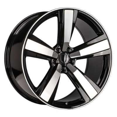 Carbonado Player Black Polished 9,50x21 5x112,00 ET26,00