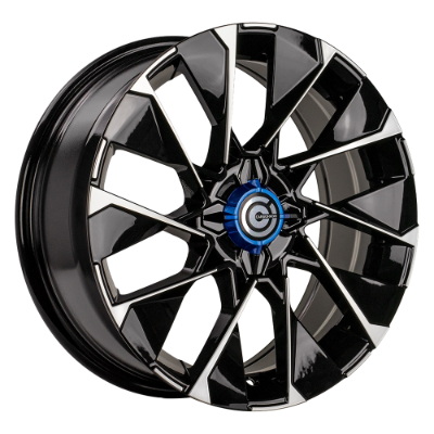 Carbonado Rise Black Polished 6,50x16 4x100,00 ET37,00