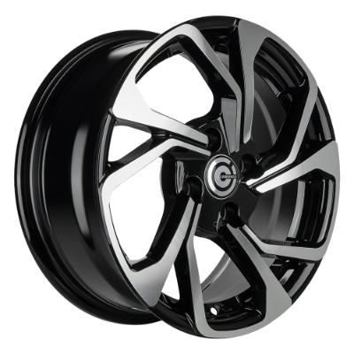 Carbonado Swift Black Polished 6,50x15 4x100,00 ET35,00