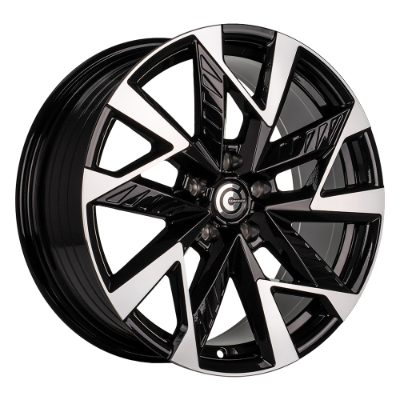 Carbonado Trick Black Polished 8,00x18 5x112,00 ET40,00