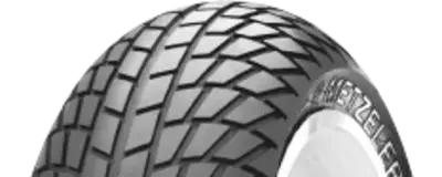 Zbliżenie bieżnika Metzeler Racetec Rain 120/70R17 Przód TL NHS KR1