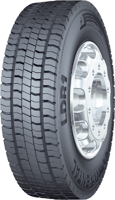 Zbliżenie bieżnika Continental LDR1 10 R17.5 134/132 L