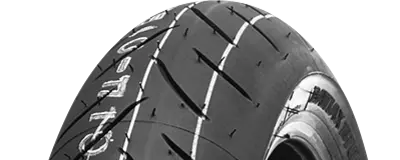 Zbliżenie bieżnika Bridgestone BT 016 PRO 110/80ZR18 (58 W) Przód TL M/C