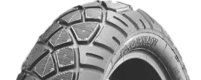 Zbliżenie bieżnika Heidenau K58 mod 120/70-11 56 M Przód/Tył TL/TT