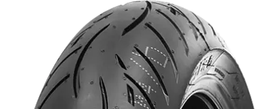 Zbliżenie bieżnika Metzeler Roadtec Z8 Interact 120/70ZR17 (58 W) Przód TL M/C M