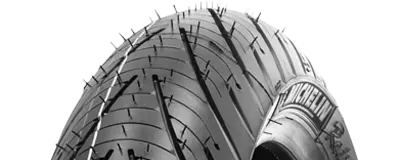 Zbliżenie bieżnika Michelin Pilot Road 3 110/80ZR18 (58 W) Przód TL M/C