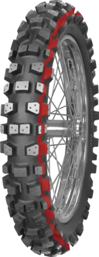 Mitas XT-454 110/100-18 64 M Tył TT White, WIN FRIC