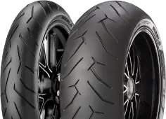 Zbliżenie bieżnika Pirelli Diablo Rosso II