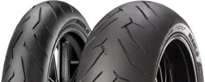 Zbliżenie bieżnika Pirelli Diablo Rosso II 160/60ZR17 (69 W) Tył TL M/C