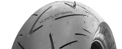 Zbliżenie bieżnika Continental ContiSportAttack 2 160/60ZR17 (69 W) Tył TL M/C
