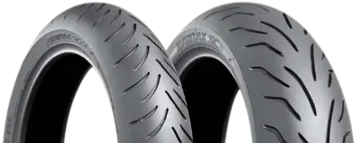 Zbliżenie bieżnika Bridgestone SC1 110/70-13 48 P Przód TL