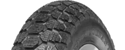 Zbliżenie bieżnika IRC SN23 URBAN SNOW 100/80-10 53 L Przód/Tył TL M+S