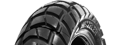 Zbliżenie bieżnika Metzeler Karoo 3 120/70R19 60 T Przód TL M/C M+S