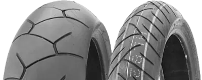 Zbliżenie bieżnika Bridgestone BT 011 120/70R15 56 H Przód TL E
