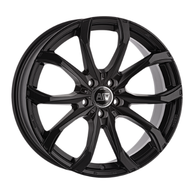 MSW 48 Matt Black 7,50x17 5x108,00 ET45,00