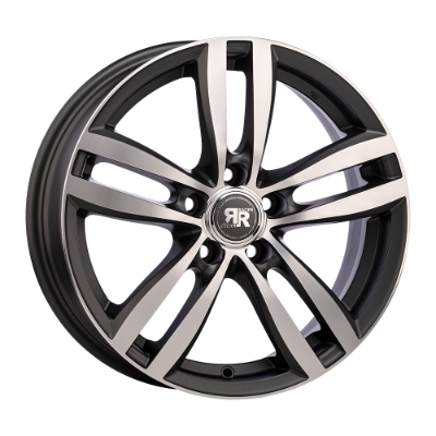 Racer TARGET Gun Metal Polished 6,00x15 4x100,00 ET43,00