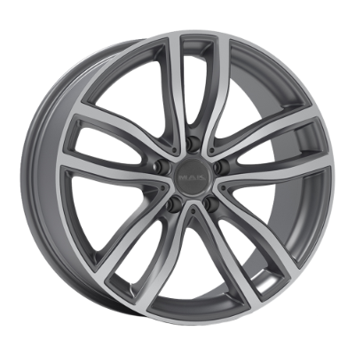 MAK Fahr Gun Metallic Mirror 8,00x19 5x112,00 ET30,00