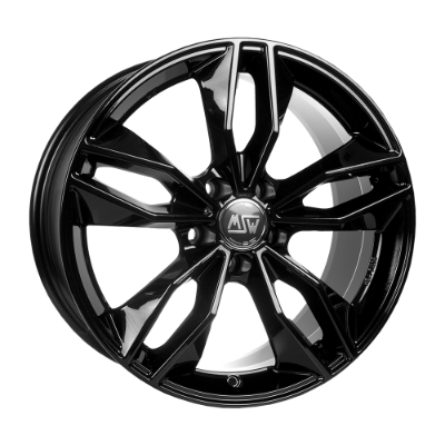 MSW 71 Gloss Black 7,50x17 5x114,30 ET40,00