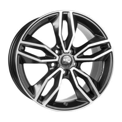 MSW 71 Grey Polished 7,50x17 5x108,00 ET45,00