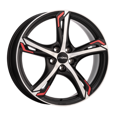 Ronal R62 Trend Red 7,50x18 5x108,00 ET40,00