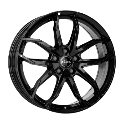 RIAL Lucca Black Gloss 6,50x16 5x112,00 ET41,00