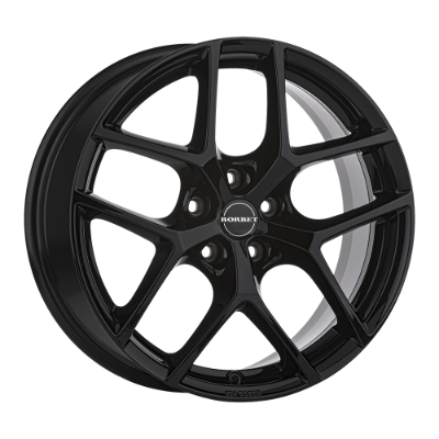 Borbet Y black glossy 6,50x16 5x114,30 ET40,00
